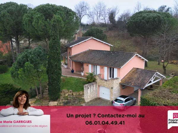 Magnifique maison familiale de 158 m2 + sous sol - Terrain 2445 m2