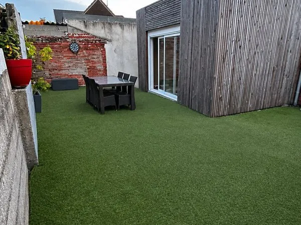 Maison individuelle rénovée 55 m² - plain-pied - jardin - Templeuve-en-Pévèle