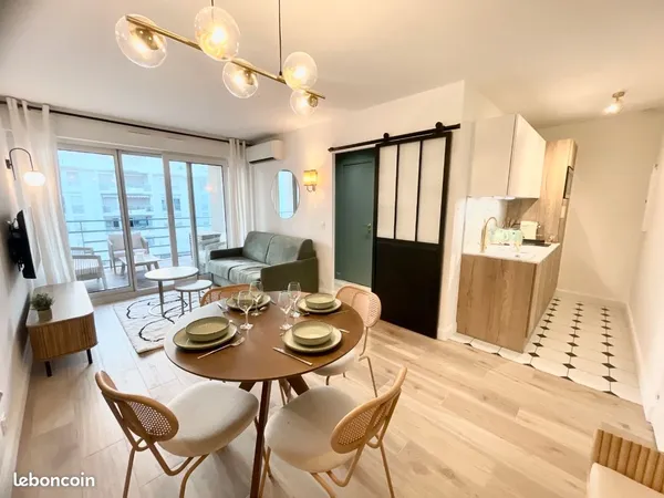 Appartement 30m2 meublé Antibes Tout Compris, Moyenne durée
