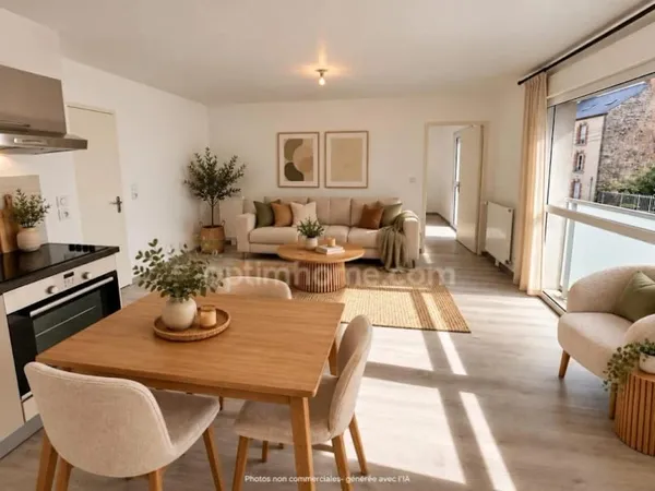 Appartement 2 pièces 45 m²