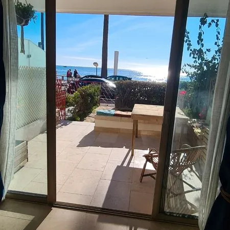 Studio jardin vue mer juan les pins