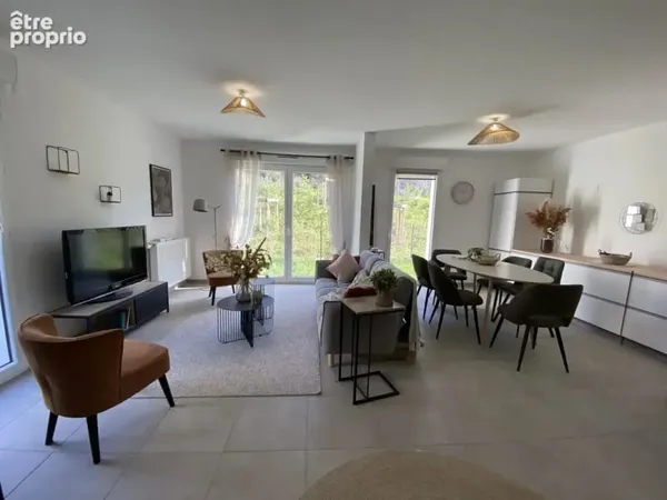 Sciez, appartement duplex 5 pièces de 103,82 m2 Rdj