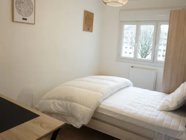 Loue chambre en colocation appartement 68m² quartier Blanche de Castille