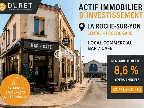 Local commercial 3 pièces 325 m²