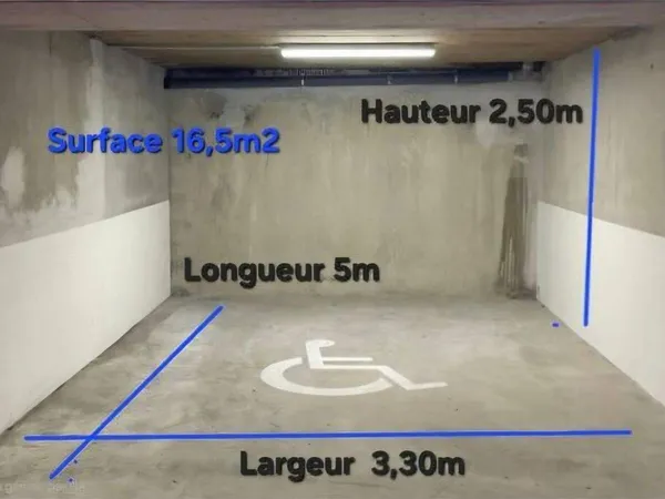 Parking 17 m²