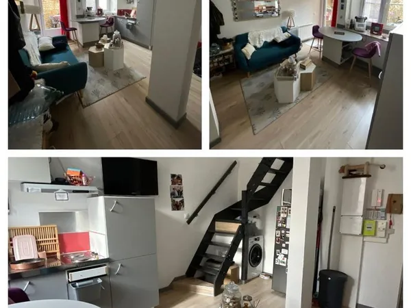 A LOUER Appt T2 (35 M2) Duplex avec courette Centre Saint Maixent l'EcoleA LOUER Appt T2 (35 M2) Dup