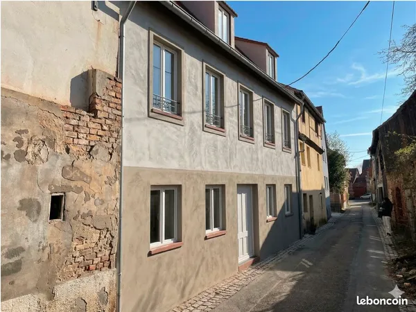 Maison de ville rénovée T4 - 88 m² - 3 chambres