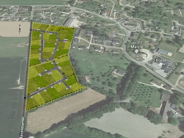 Terrain 1024 m²