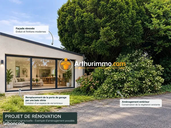 Maison 1 pièce 32 m²
