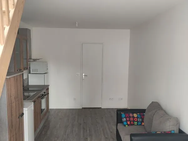 Location duplex meublé 30 m² avec parking