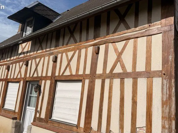 Maison, type normande, valliquerville