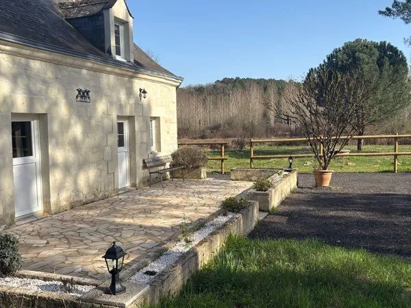 Maison charmante typique de bourgueil