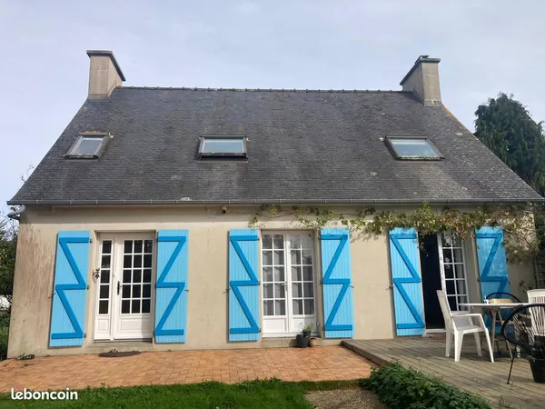 1 chambre en colocation au sein d'un projet jardin paysager original à 10 mn de MORLAIX