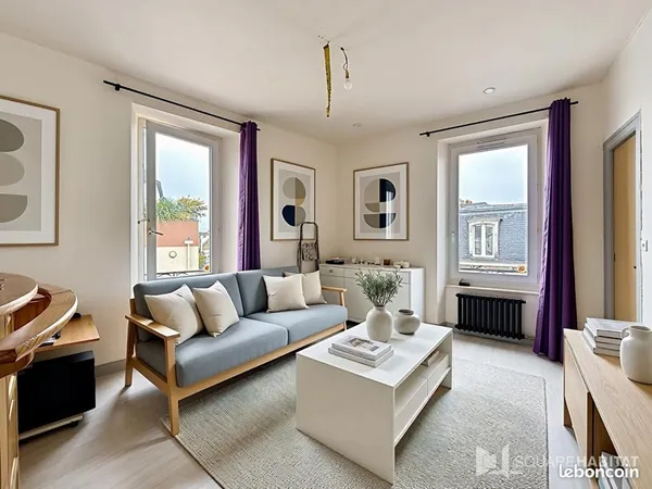 Appartement 2 pièces 38 m²