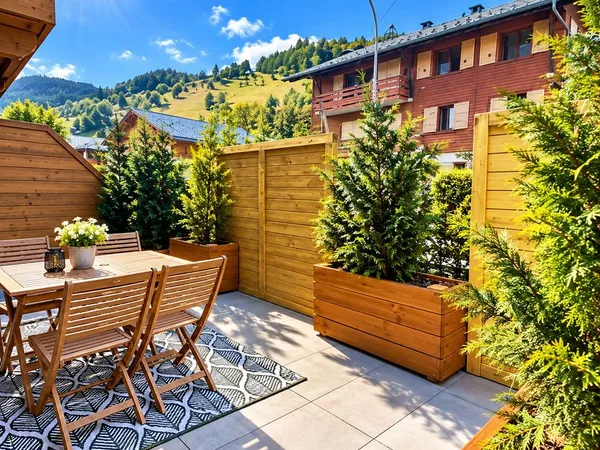 MEGÈVE - Appartement clé en main - 3 chambres, 2 parkings, 2 terrasses
