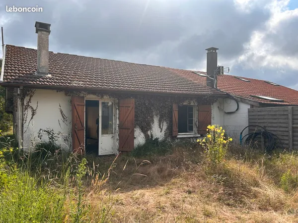 Maison sur terrain constructible