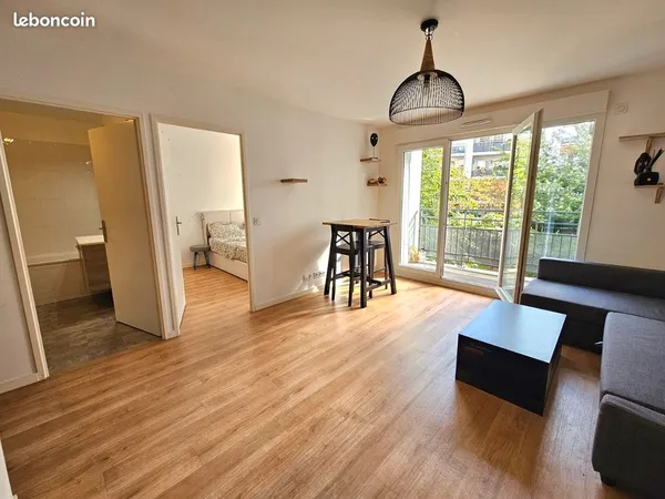 F2 39m² 2019 balcon