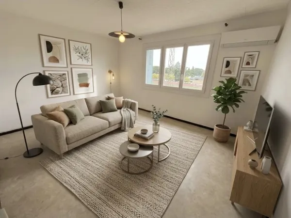 Appartement 3 pièces 55 m²