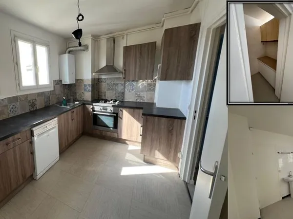 T3 2éme étage 62 m2, cuisine aménagé