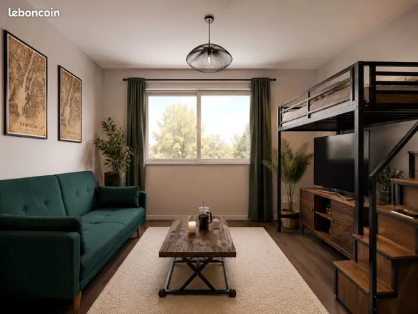 ✨ Appartement meublé neuf rénové - Tout équipé - Disponible août ✨