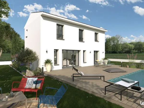 Projet de construction d'une maison 105 m² avec terrain à SAINT-CHAMAS (13)