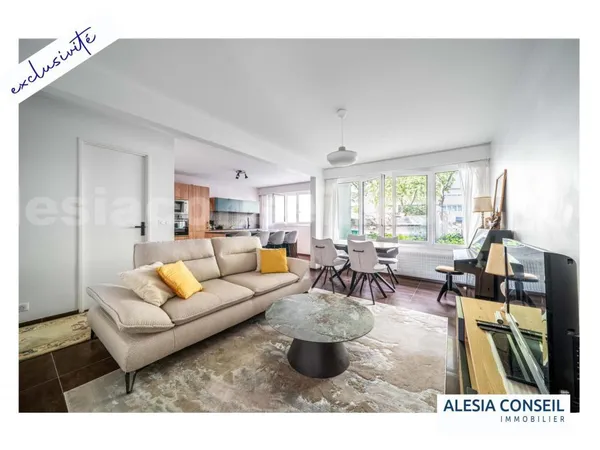 4 PIÈCES 70 m2 quartier ALESIA / TOLBIAC