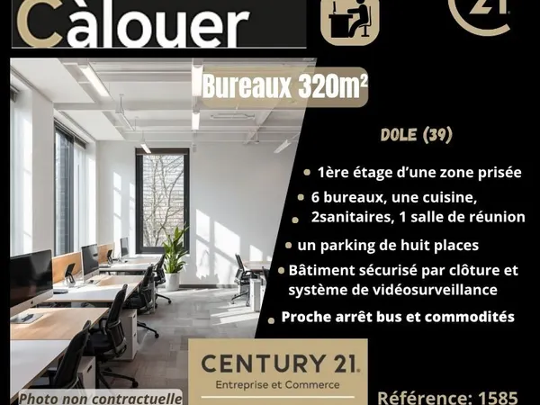 Bureaux 320 m² DOLE