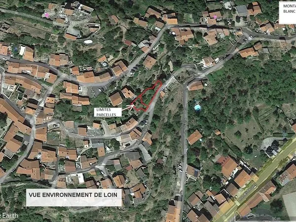 Terrain avec maison en pierre à reconstruire. PERMIS ACCORDE