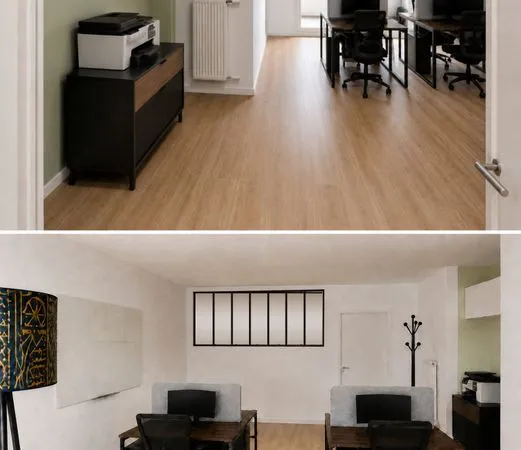 Espace de travail partagé & salle de réunion — drancy
