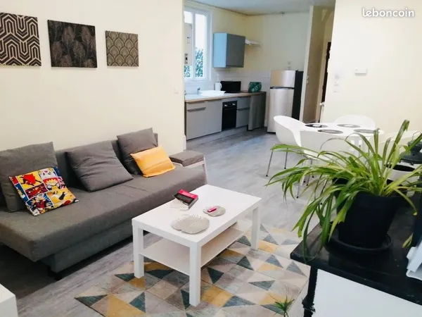 Appartement T2 de 45 m² - Plateau Central - Vendu meublé