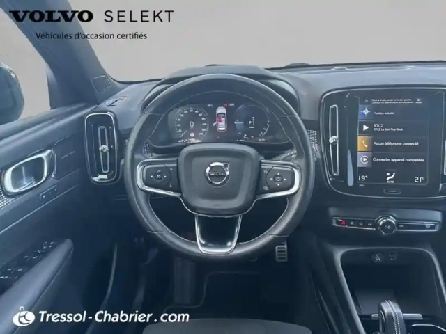 Volvo Xc40 t5 recharge 180+82 ch dct7 r-design — photo 10