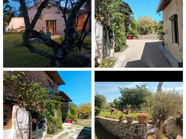 Maison en pierre et sa grange à rénover