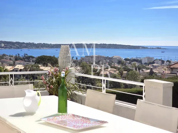 Vue mer panoramique Villa moderne – 2 minutes plages et commerces- Golfe-Juan
