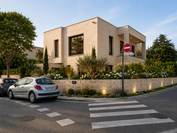 Maison contemporaine , Le Bouscat centre, proche du parc de l'E