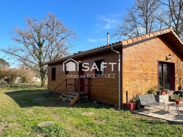 Maison ossature bois de 85m2