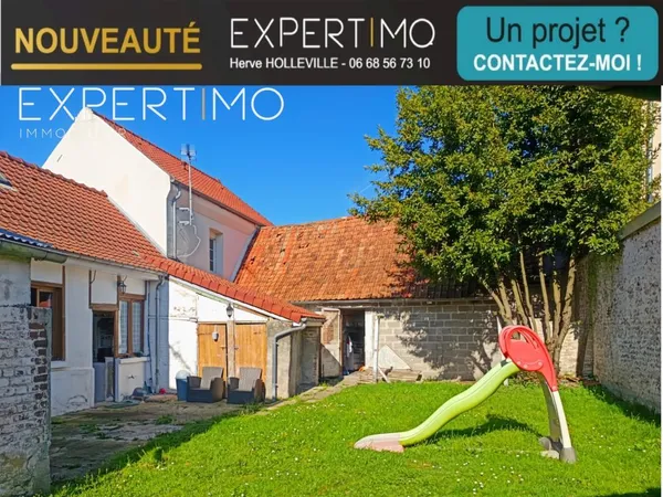 Vends maison - 53 m² - 3 pièces, 1 chambre - Rue 80120