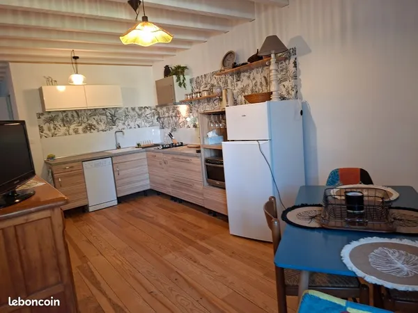 Maison centre ville avec courette de 10m2