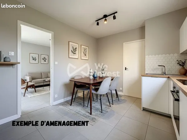 Appartement 3 pièces 65 m²