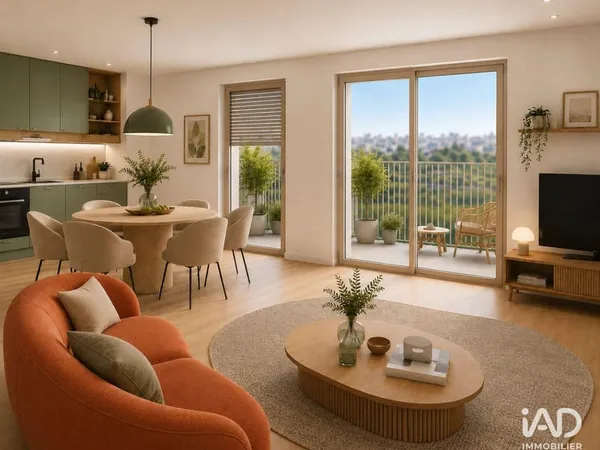 Appartement 3 pièces 58 m²