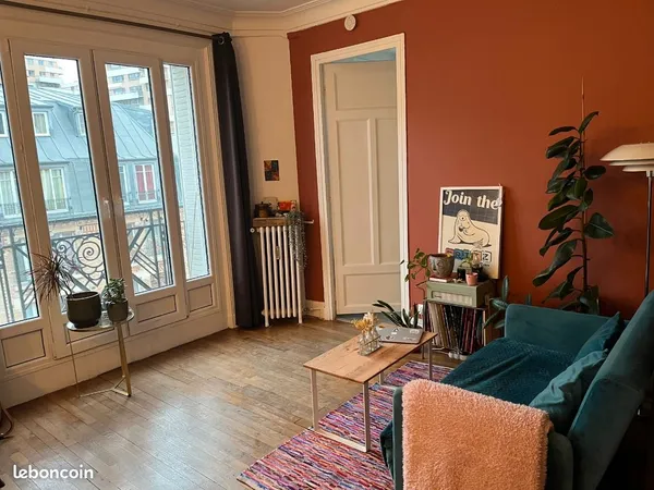 Appartement meublé Paris 19e