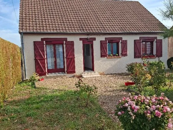 Maison 3 chambres - sous sol - 1300 m2 de terrain