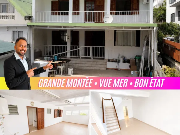 Vue Capitale & Charme Créole — Maison 140 m² rénovée + ter