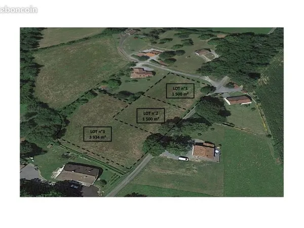 Terrain 3934 m² Salies-de-Béarn