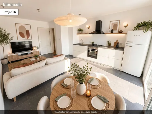Appartement 2 pièces 42 m²