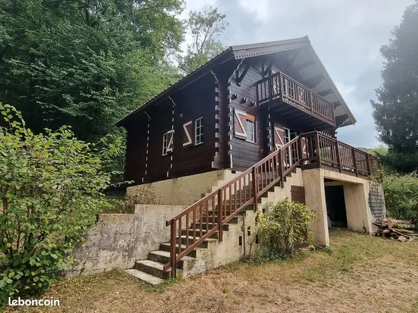 🌲 Chalet en bois avec vue exceptionnelle - Aspet (31) - Terrain 2 000 m²