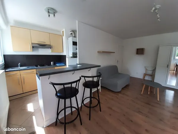 A louer Bel Appartement meublé d'une pièce 29,3m²