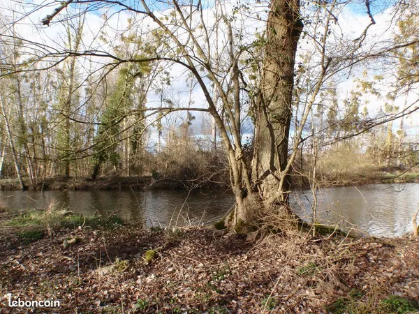 Pré en bordure de rivière