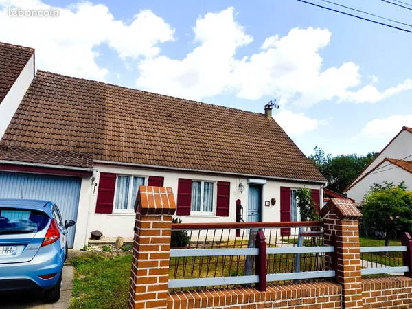Maison de caractère 125m² - 3 ch - terrain 473m² - Lillers