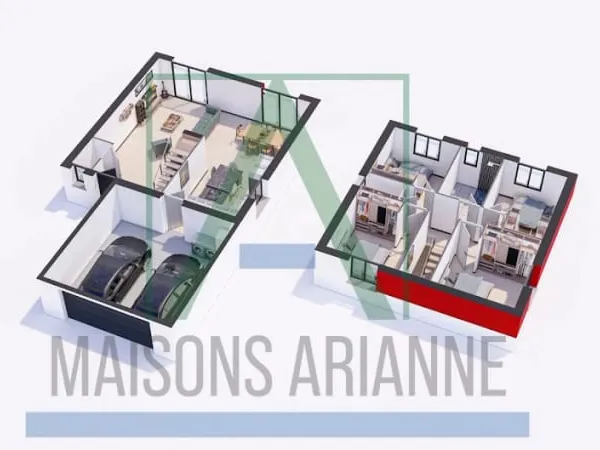 Maison neuve 7 pièces 108 m²