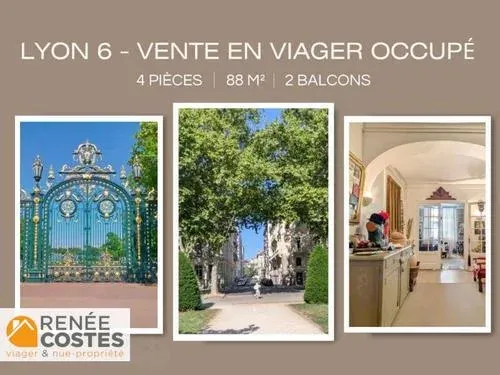 Viager 4 pièces 88 m²